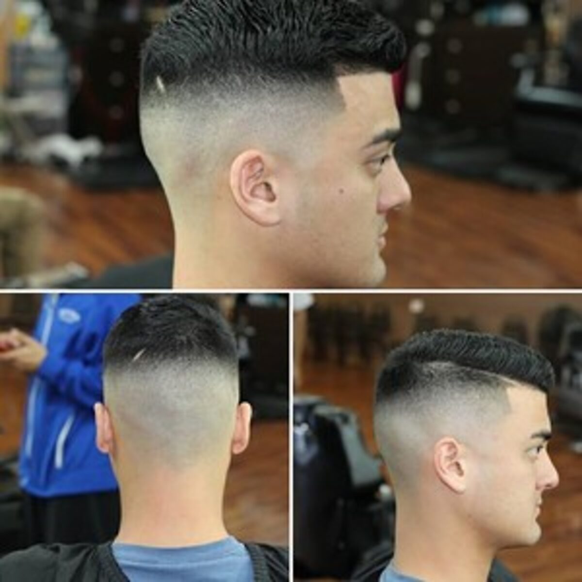 James D barbering — cut #1