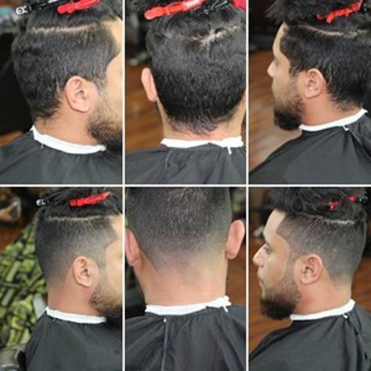 James D barbering — cut #2