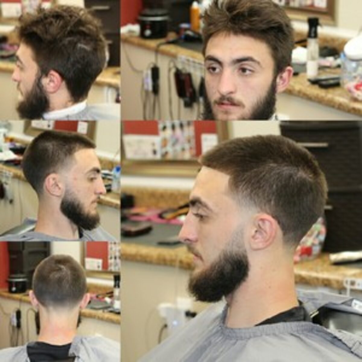 James D barbering — cut #4
