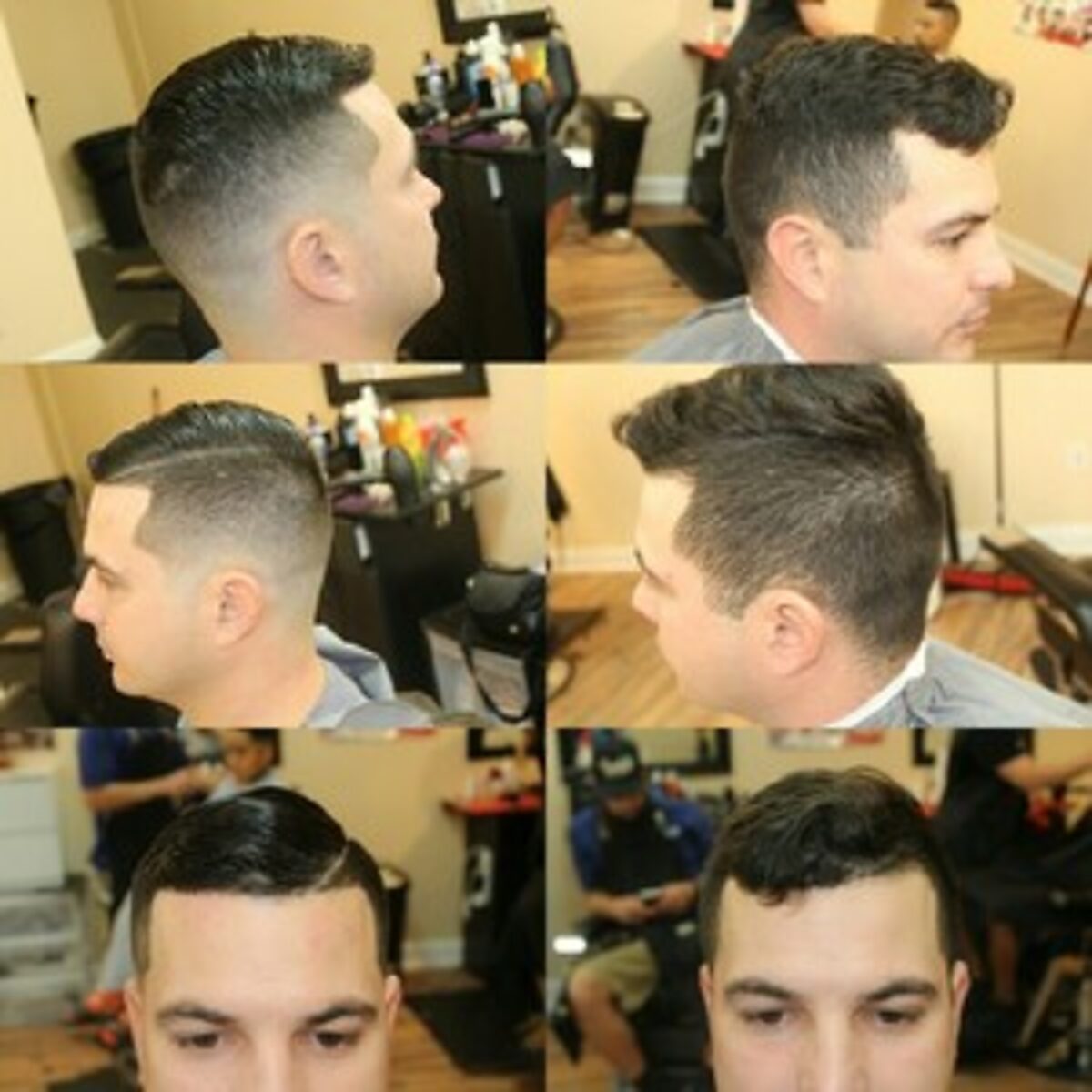 James D barbering — cut #5