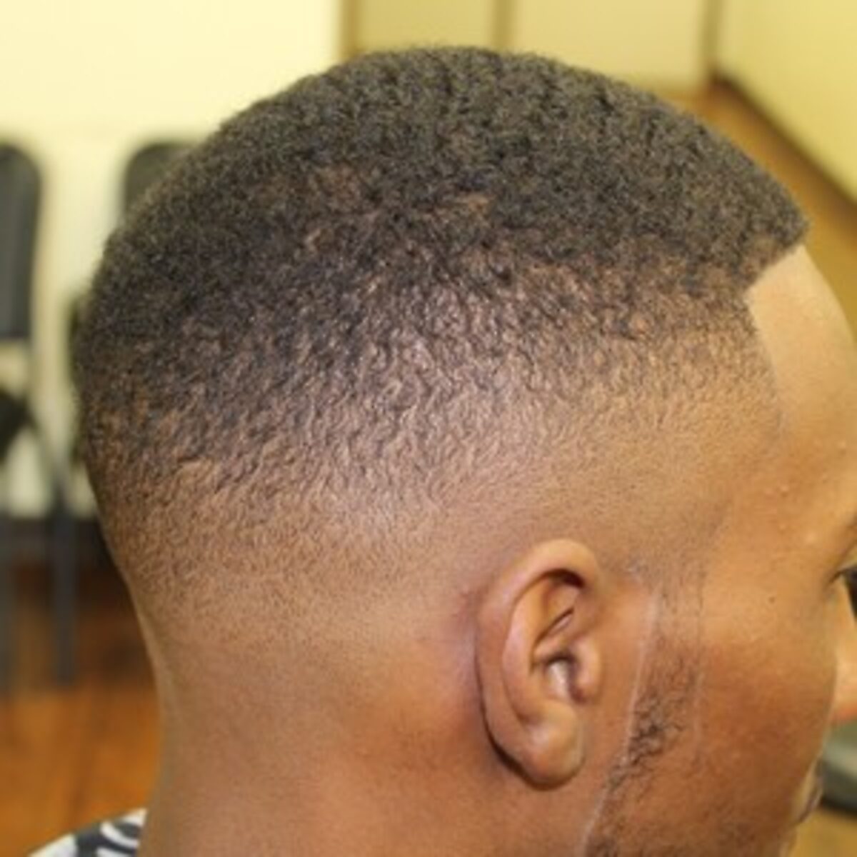 James D barbering — cut #6